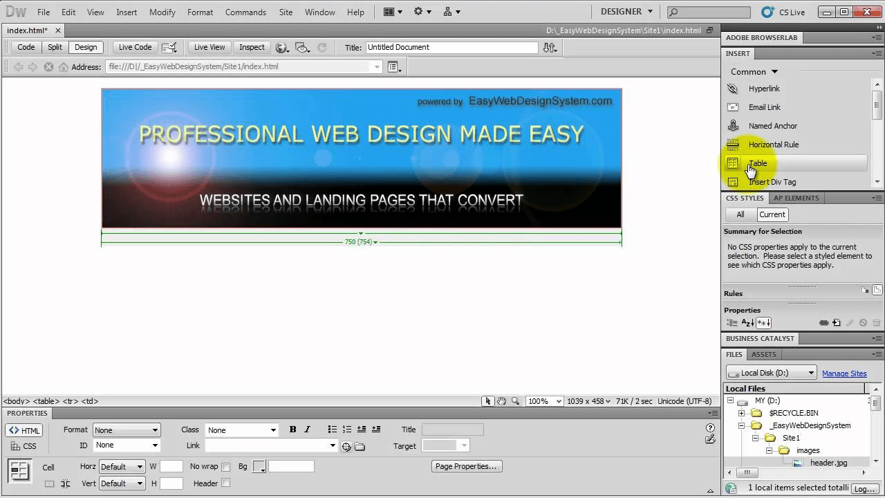 Adobe Dreamweaver